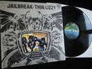 THIN LIZZY - Jailbreak - 1976 UK Vertigo Orig LP in Die-Cut Cover - Vinyl EX