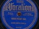 78-PRE-WAR BLUEGRASS-COON CREEK GIRLS-BANJO PICKIN' GIRL/LITTLE BIRDIE on VOCALI