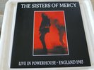 the sisters of mercy - live in powerhouse 85 - 2 x  LP - grey marb..50 MADE