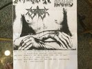 Autopsy/ Incantation/ Vital Remains Over Size 1990 Flyer