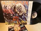 Iron Maiden: The Number of The Beast (VG++ 1982 Harvest ST-12202 LP) INSERT