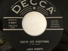 Lance Roberts 45 Record Why Can't It Be So, You've Got Everything