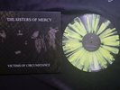 SISTERS OF MERCY VICTIMS YELLOW SPLATTER VINYL LP RARE