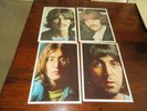 THE BEATLES  4X WHITE ALBUM PHOTOGRAPHS ALL IN EX COND