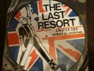 THE LAST RESORT - SKINHEAD ANTHEMS - PICTURE DISC - NEW/MINT