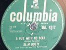 Slim Dusty – A Pub With No Beer 1957 - [78rpm] DB 4212 (VG)