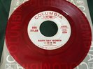 BOB DYLAN RARE 1966 Promo Red Vinyl 45 RAINY DAY WOMEN #12 & #35