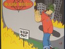 Satanic Surfers - Keep Out  on Green with Black Smoke vinyl. Minor sleeve damage