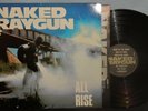 NAKED RAYGUN 1985 CHICAGO PUNK VINYL LP ALL RISE SIGNED COVER VPI NR