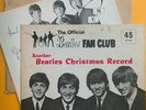 BEATLES 1964 Second Christmas Flexi with Letter & Mailer  Fan Club Memorabilia
