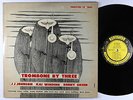 Johnson/Winding/Green - Trombone By Three LP - Prestige Mono DG RVG W 50th VG++