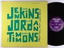 John Jenkins, Cliff Jordan & Bobby Timmons - S/T LP - New Jazz Mono DG RVG VG++