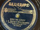 Bluebird 7289 Mainer's Mountaineers DONT GET TROUBLE.... 78rpm country 1937  E+