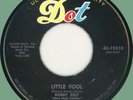 BOBBY RELF (w/ Laurels) Little Fool / I'm Not Afraid 45rpm Dot 1956 doo-wop