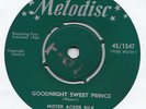 Acker Bilk Goodnight Sweet Prince Rare UK Melodisc 45 Top 50 Chart Hit 1 week