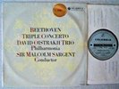 Beethoven Triple Concerto Knushevitzky Oborin Oistrakh Sargent SBO 2753 B/S NM