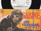 SABINE * DER FEUERSTUHL *COVERV. 1973 *Shangri Las *LEADER OF THE PACK *SELTEN