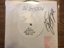 DJ SHADOW ROCKET FUEL ft De La Soul SIGNED 7