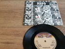 KISS -ROCK AND ROLL ALL NITE - RARE U.K. ORIG 7 INCH SINGLE + GREAT PIC SLV EX