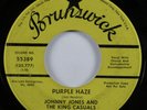 Northern Soul Funk 45 JOHNNY JONES/KING CASUALS Purple Haze BRUNSWICK promo HEAR