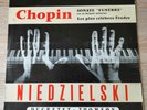 S. NIEDZIELSKI piano solo on CHOPIN Etudes French DUCRETET THOMSON 320C024