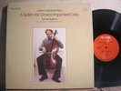 Pro-Arte Seon  3PAL-3001 ANNER BYLSMA JS BACH 6 Cello Suites 3LP VG++ TO NM, NM