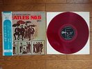 THE BEATLES No.5 JAPAN LP w/ OBI RED WAX Odeon 1st Press OR-7103