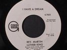 REV. MARTIN LUTHER KING / LIZ LANDS: I Have A Dream / We Shall Overcome 45 (dj)