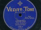 78tk-Hawaiian/female vocal-VELVET TONE 1826-Frank Ferera w/Annette Hanshaw