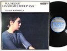 DENON PCM DIGITAL 7058 Maria Joao Pires Mozart Piano Sonatas Vol. 8 JAPAN