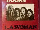 THE DOORS LA Woman 1971 First Press Elektra EKS-75011 Window & Yellow Inner L.A