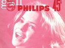 45 TOURS JUKE BOX FRANCE GALL ** LE RUBAN ET LA FLEUR