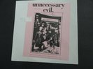 KISS - UNNECESSARY EVIL LP SEALED - ERROR MIS-PRESS WITH JEFFERSON STARSHIP 76