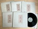 EDWIN FISCHER Well-tempered Clavier BACH French PATHE 5LP Set COLH 46-50 MINT