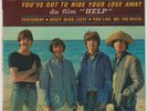 THE BEATLES  EP FRANCE  RARE FIRST EDITION YOU'VE GOT TO HIDE YOUR LOVE AWAY+3