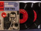 J.J. JOHNSON & KAI WINDING: Trombone For Two 3 Jazz 45 EP's-COLUMBIA #B-742