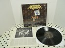 Vintage Anthrax Among the Living LP Megaforce Worldwide Island Shrink