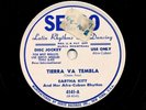 EARTHA KITT and her AFRO CUBAN RHYTHM 1954 SEECO 4141 Promo - Tierra Va Tembla