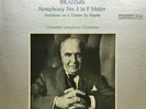 COLUMBIA STEREO MS 6174 *6-EYE* BRAHMS SYMPHONY 3 BRUNO WALTER EX+/EX+