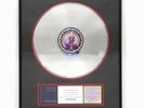 Original RIAA Tool Lateralus Platin Auszeichnung / Award / Platinum / Zertifikat