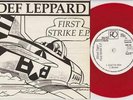 DEF LEPPARD First strike EP International RO unreleased demos 1000 only red viny