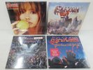 4x Saxon Heavy Metal Vinyl LP Records Crusader Power Glory Innocence Excuse