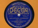 c 78 RPM Calypso The Lion/King Radio & The Lion Decca 17326 in V+E-
