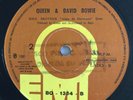 QUEEN and DAVID BOWIE - Under Pressure / Soul Brother - RARE BOLIVIA 7