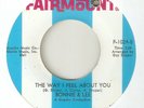 BONNIE & LEE The Way I Feel About You FAIRMOUNT PHILLY  NORTHERN SOUL USA 45