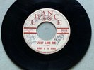BOBBY & THE DENOS-JUST LIKE ME/FEVER-RARE ARKANSAS Garage ROCKER 45 All Signed