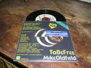 MIKE OLDFIELD TO BE FREE rare italian DJ special cover vinyl 7