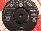 Rare Elvis Presley single Judy / There's always me  RCA 1628