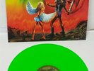 Iron Angel Hellish Crossfire Neon Green Vinyl LP Record new