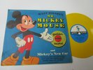 Disney's Mr. Mickey Mouse/ Mickey's New Car, Golden , 1950's, 45 RPM, 7